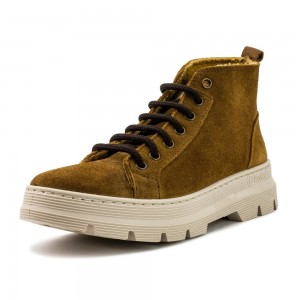 Natural World Naira Suede Men Boots | 68WJITCPG